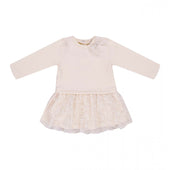 Everything Must Change (EMC) Baby Girl Ivory Knit Dress